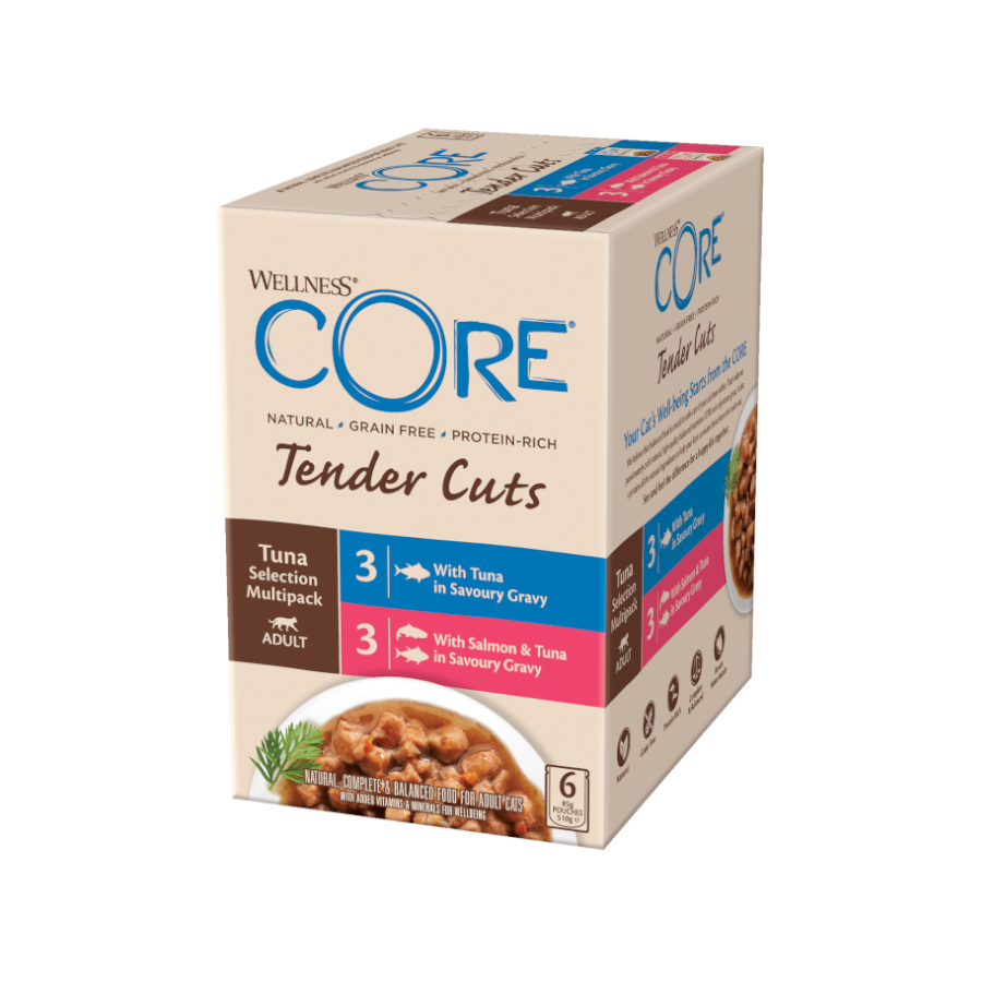 Wellness Core Selection Atum lata para gatos - Multipack 6